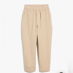 Madewell Gauze Light spun Pull On Balloon Pants